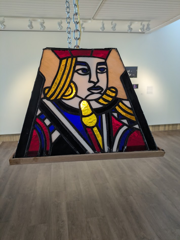 500 — King playing card panel